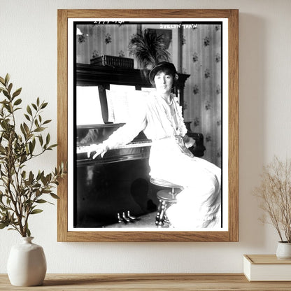 Elegant Portrait of Evelyn Thaw: 1913 Legal Drama