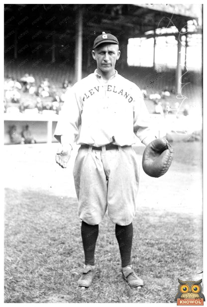 Catcher in Action: 1913 Cleveland AL Baseball Scene