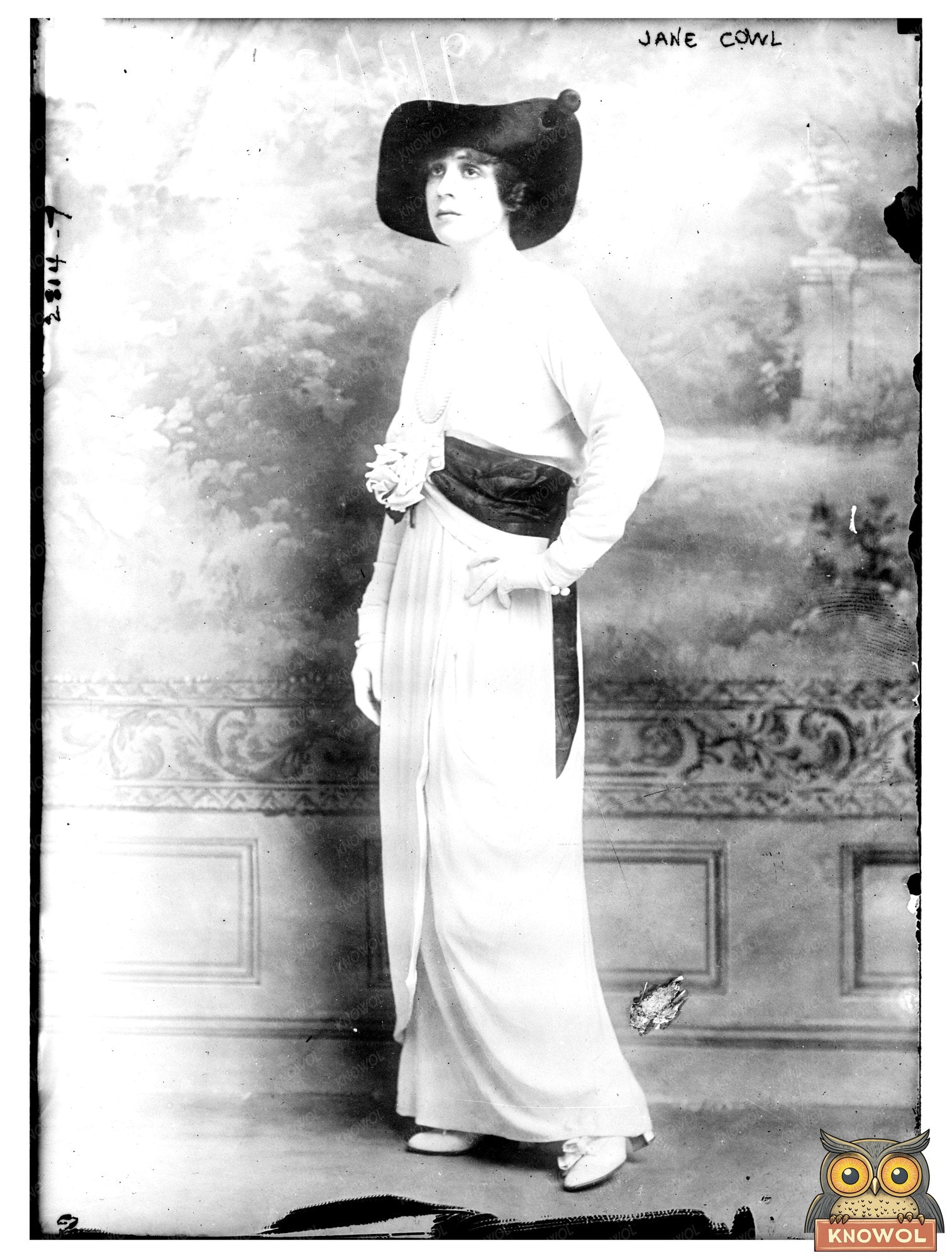 Vintage 1913 Portrait of Acclaimed Broadway Star