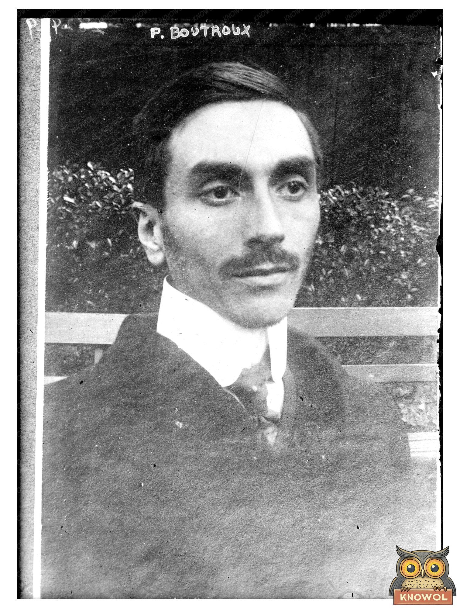 1913 Portrait of Influential French Philosopher