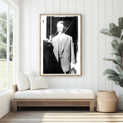 Early 20th Century Portrait of a Notable Figure
