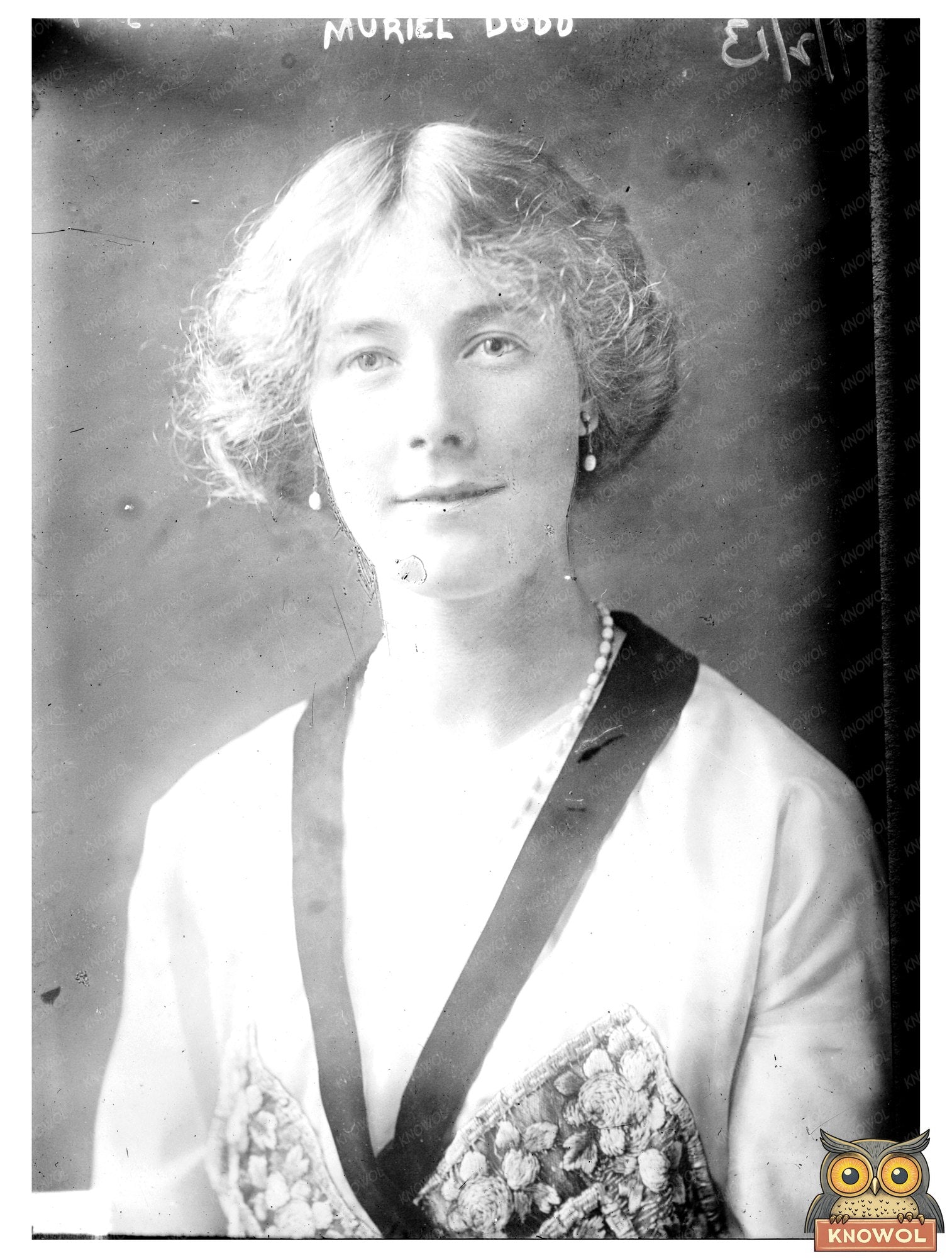 Timeless Portrait of Muriel Dodd, 1913
