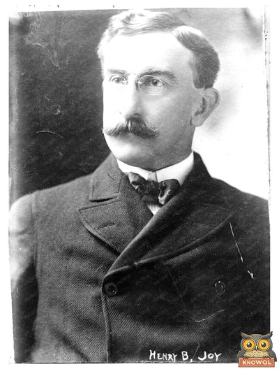 Vintage Portrait of an Early Automotive Pioneer