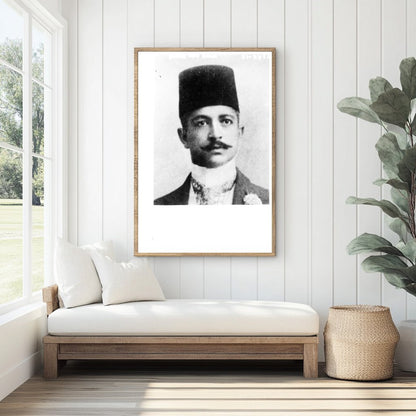 Elegant Portrait of Ottoman Grand Vizier Said Halim