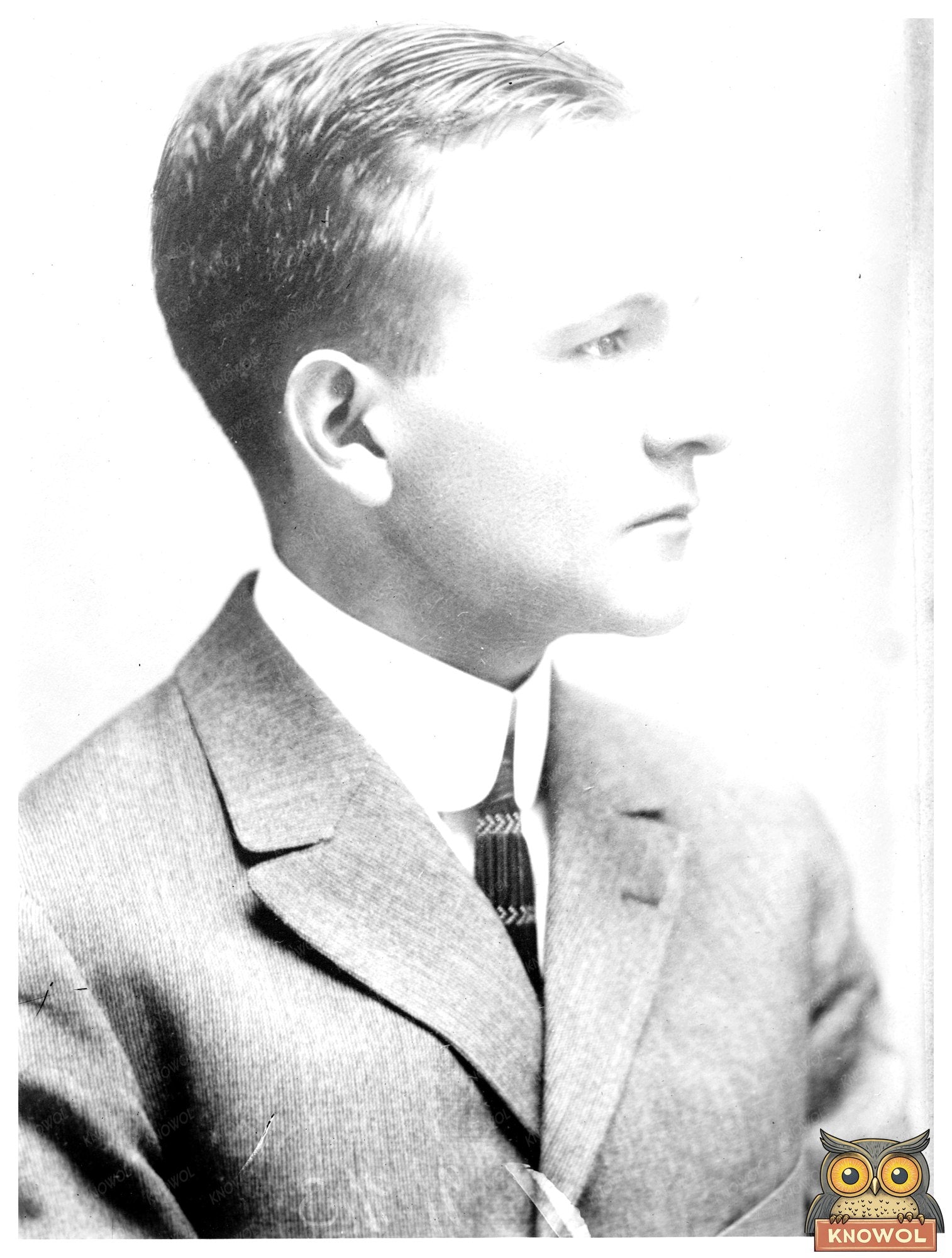 Heroic Portrait of Captain Martin Ray, Circa 1910