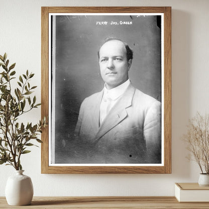 Historic Portrait of Perry Jos. Greene, 1913