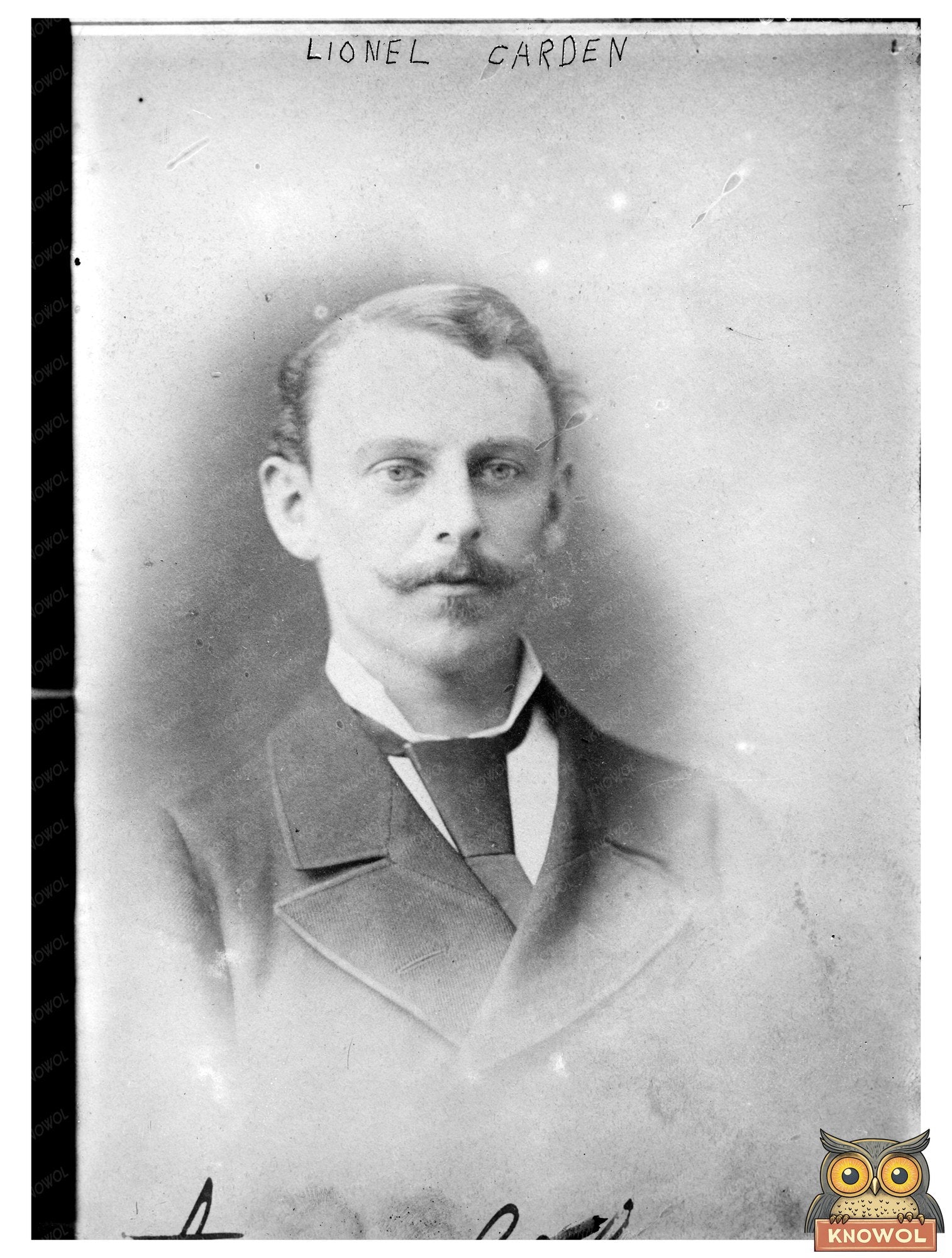 1890s Portrait of a Notable Historical Figure