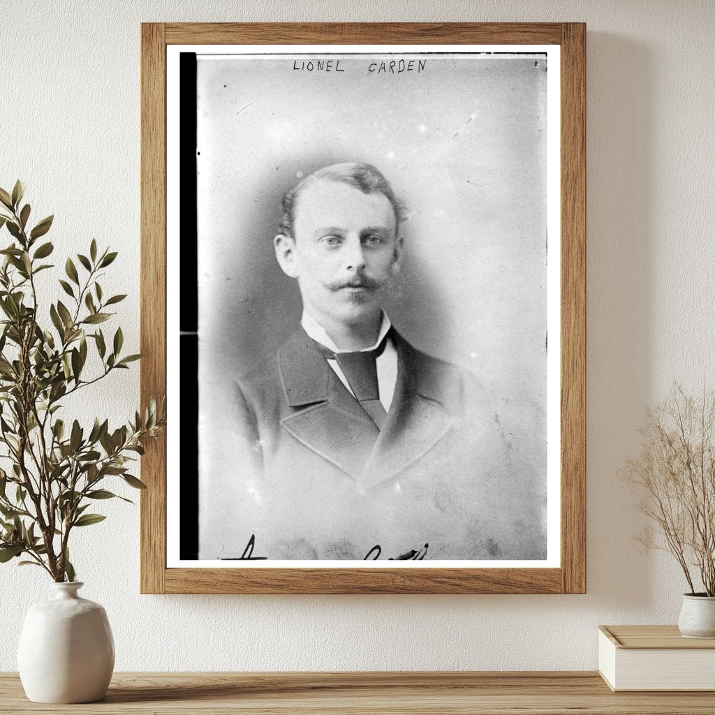 1890s Portrait of a Notable Historical Figure