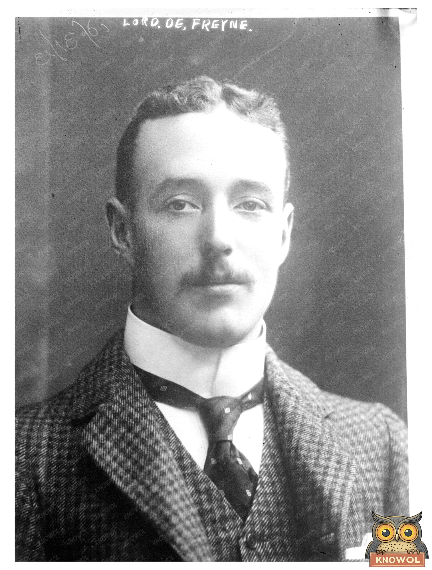 1913 Portrait of English Nobility: Lord de Freyne