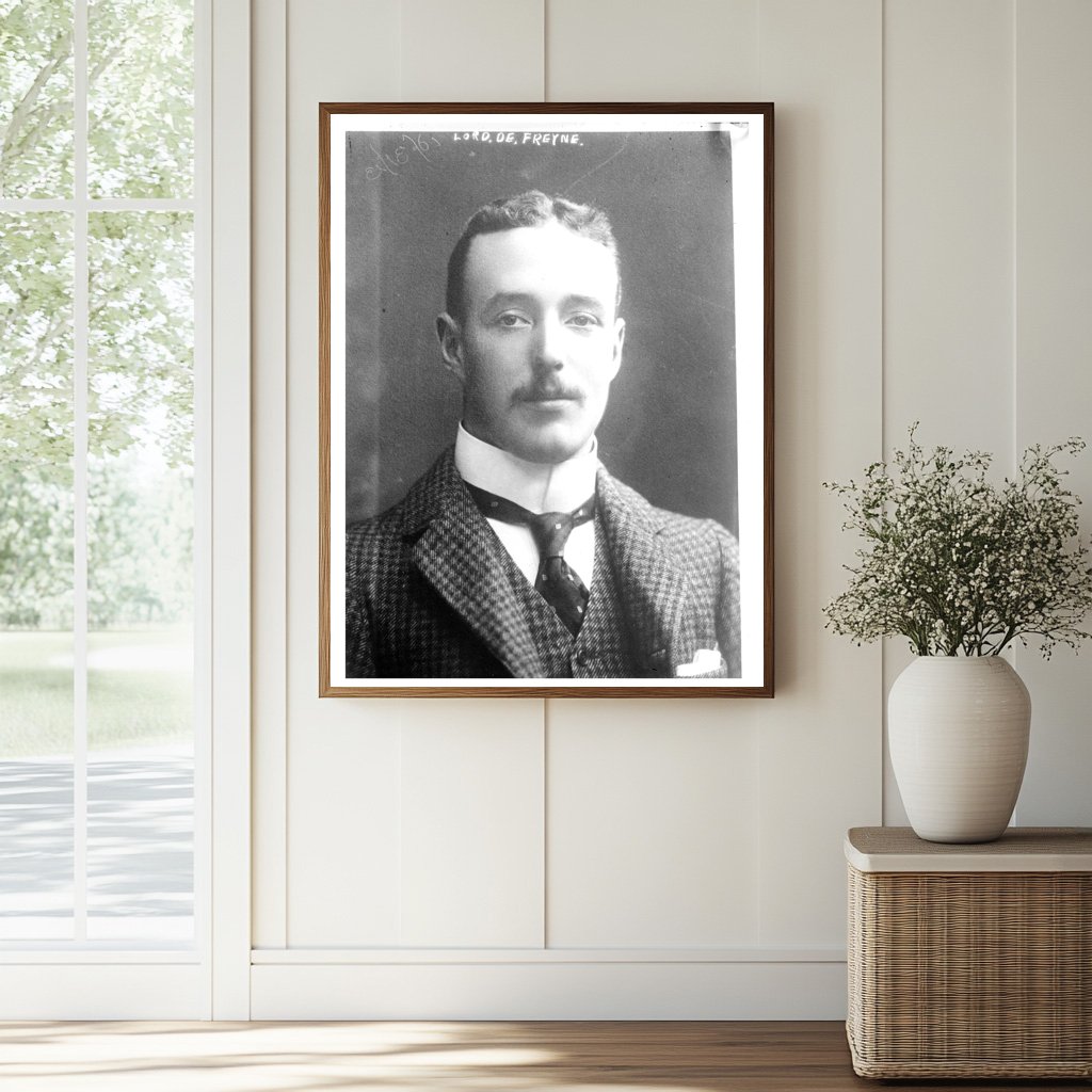 1913 Portrait of English Nobility: Lord de Freyne