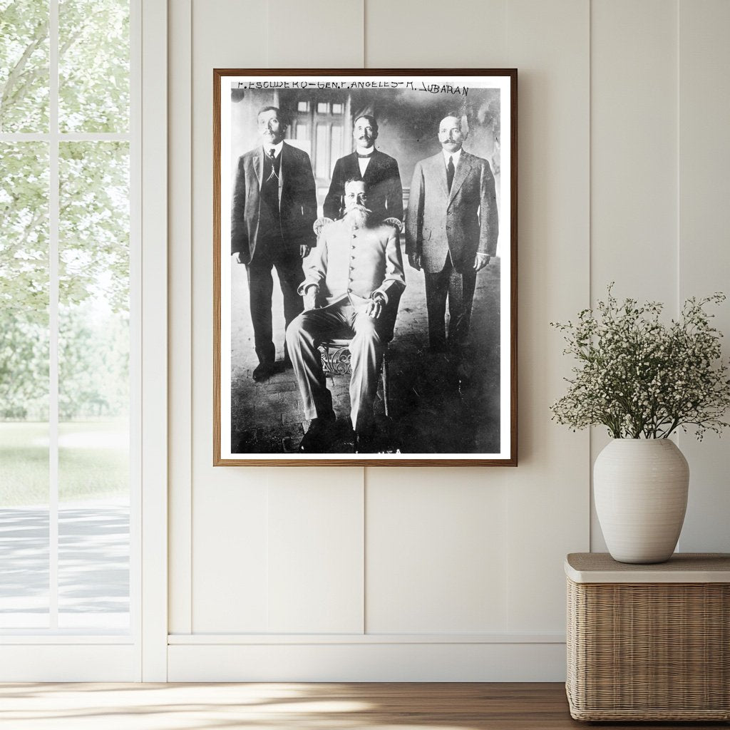 1913 Snapshot of Mexican Revolution Leaders