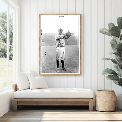 Vintage 1913 Baseball Star in Cleveland, Alabama