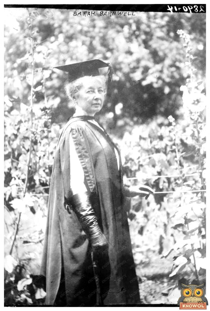 Historic Graduation Moment: Early 20th Century Proud Scholar