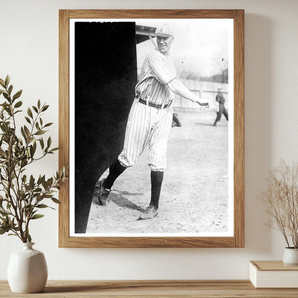 1907 Columbus Baseball Star: King Cole in Action
