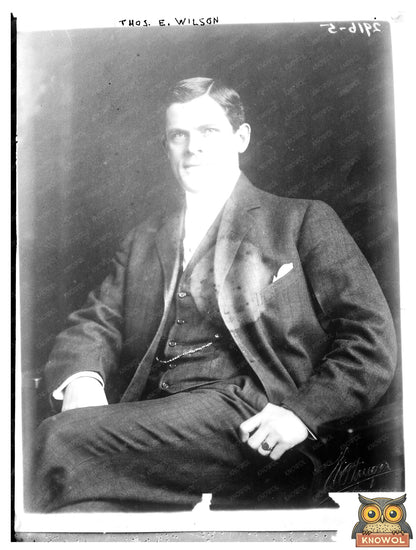 1913 Portrait of Thos. E. Wilson: Industrial Pioneer