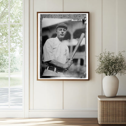 1912 Portrait of Atlanta Crackers Star Joe Agler