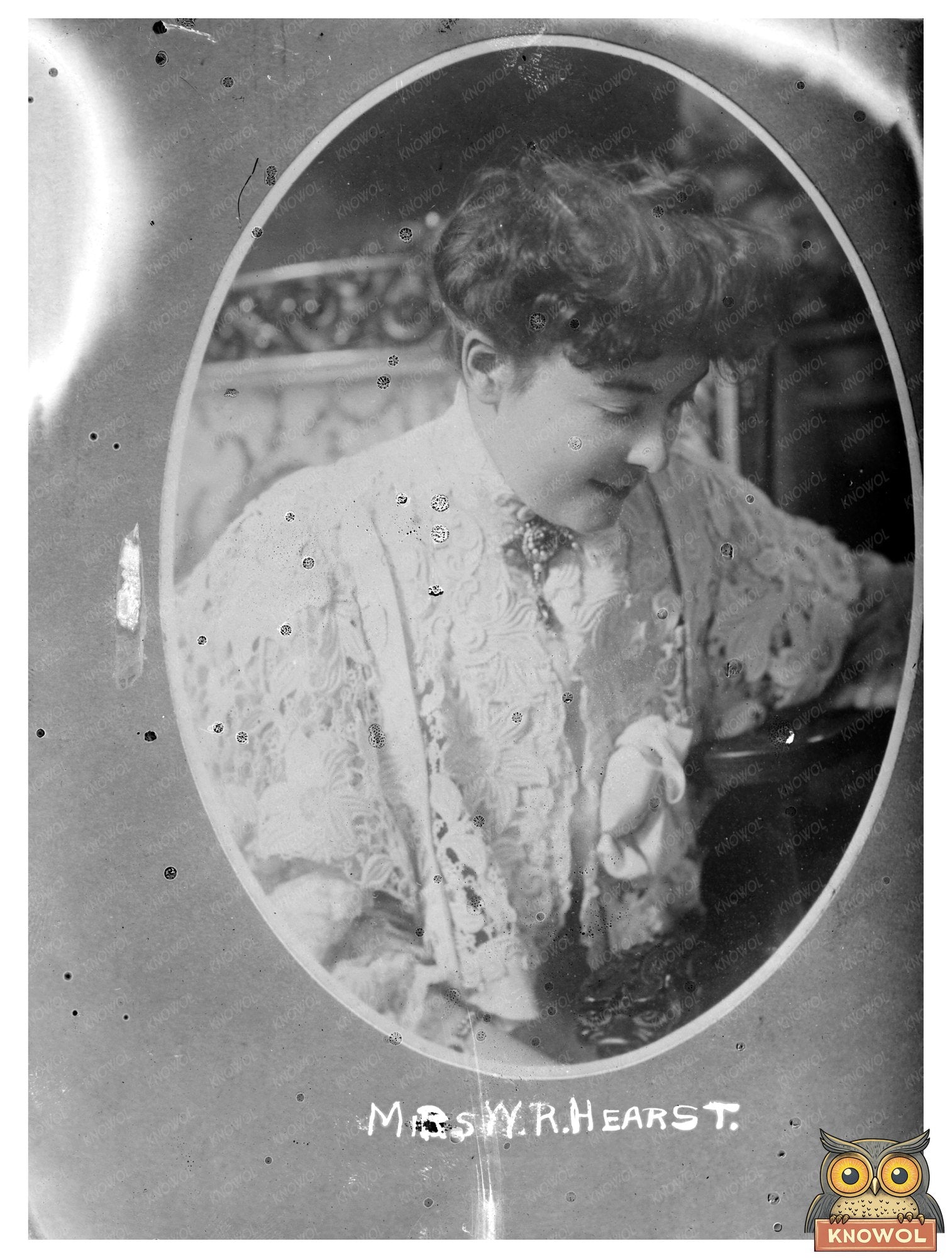 Elegant Portrait of Millicent Hearst, c. 1910-1915