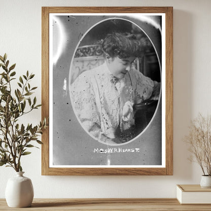Elegant Portrait of Millicent Hearst, c. 1910-1915