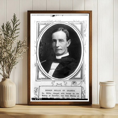 Early 20th Century Portrait of Ugandan Bishop Willis