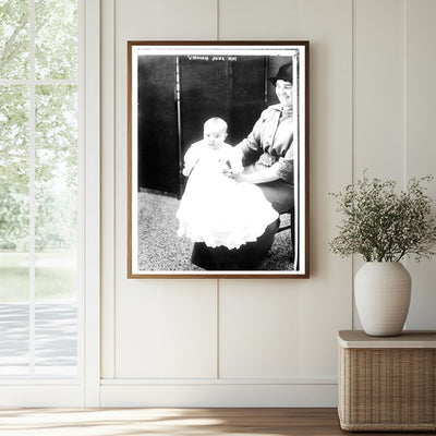 Vintage Portrait of a 1910s Virginia Icon