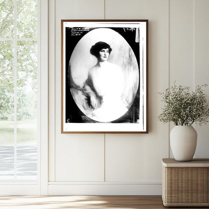 Elegant Portrait of Gladys Guggenheim, Circa 1910