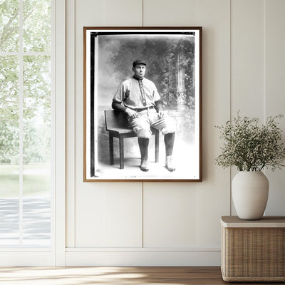 1913 East Aurora Baseball Pitcher in Action