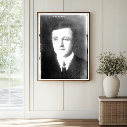 1910s American Icon: Portrait of E.G. Hoffman