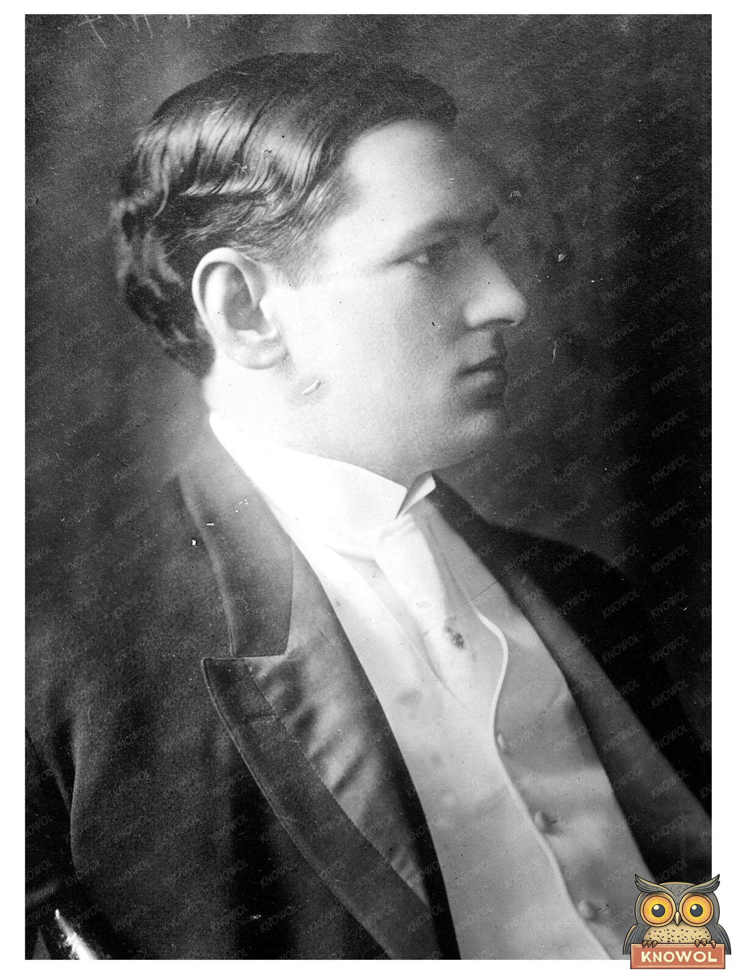Historic Portrait of 1914 Massachusetts Political Icon