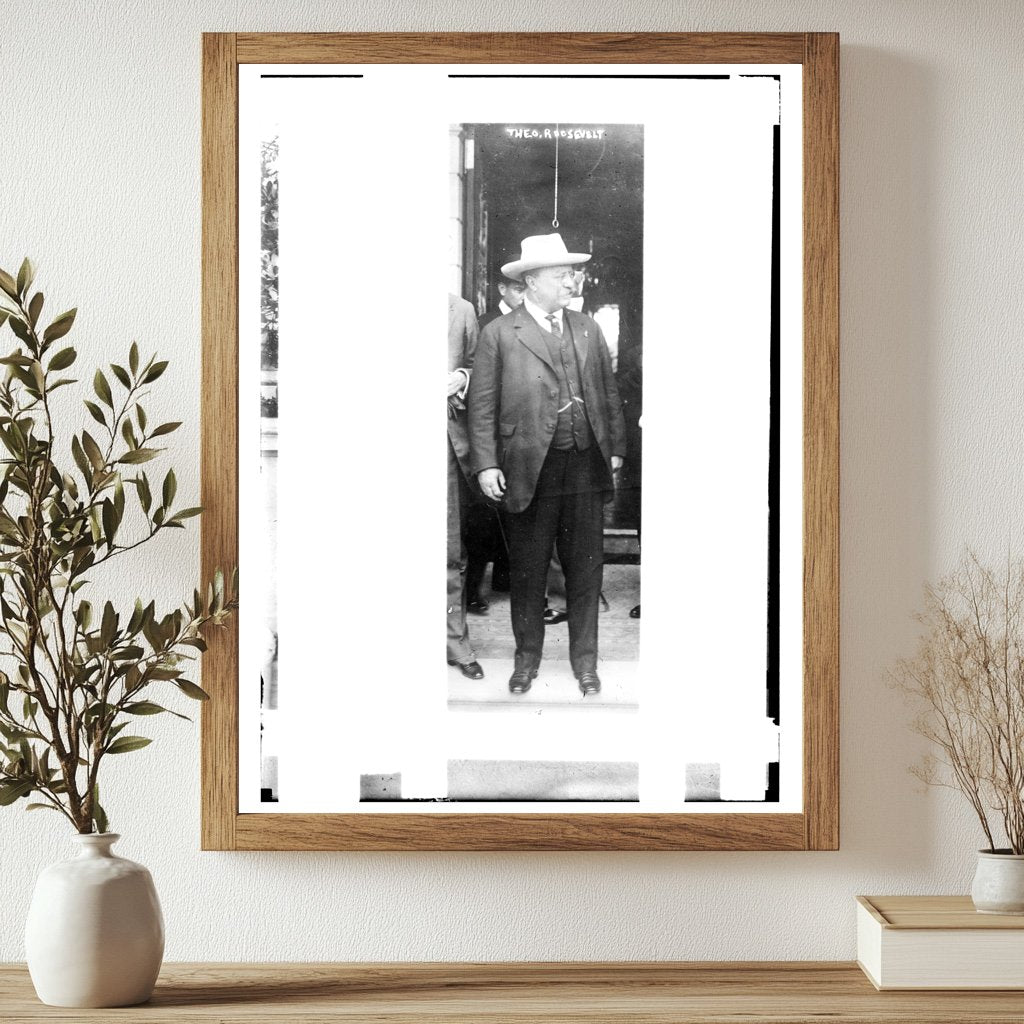 Vintage Portrait of Theodore Roosevelt, 1910s