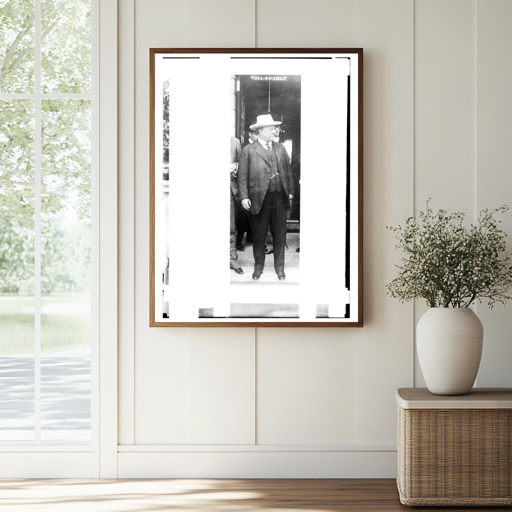 Vintage Portrait of Theodore Roosevelt, 1910s