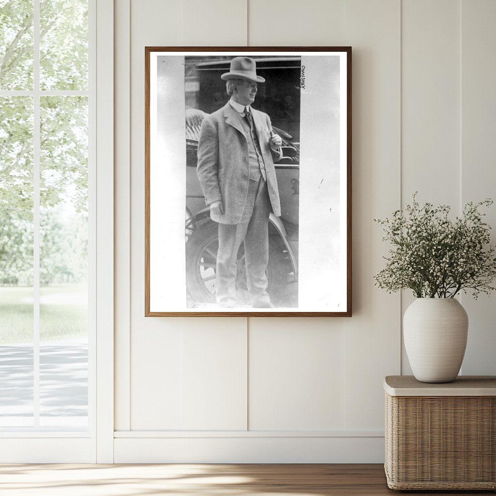 1914 Chicago Baseball Mogul Captured in Time