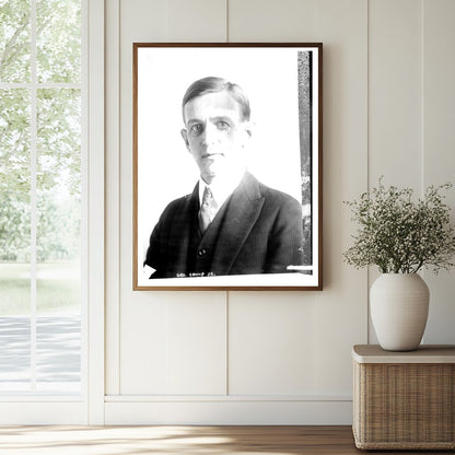 1914 Portrait of a Young Visionary: Geo. Crump Jr.