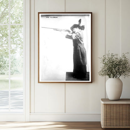 1914 Portrait of V.C. Carson: A Trailblazer in Time