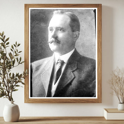 Historic Portrait of a 1910s Southern Journalist