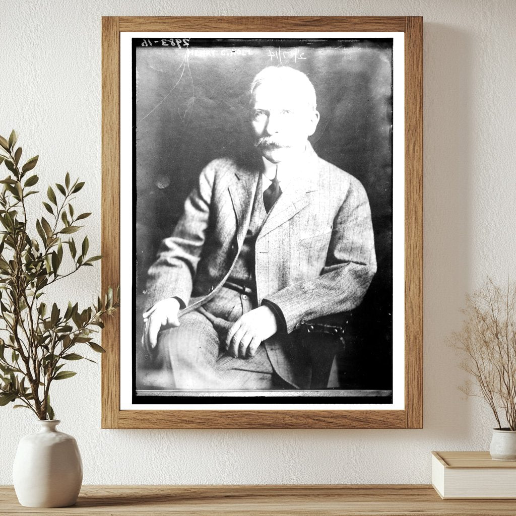 1914 Image of a Pioneer in the American Auto Industry