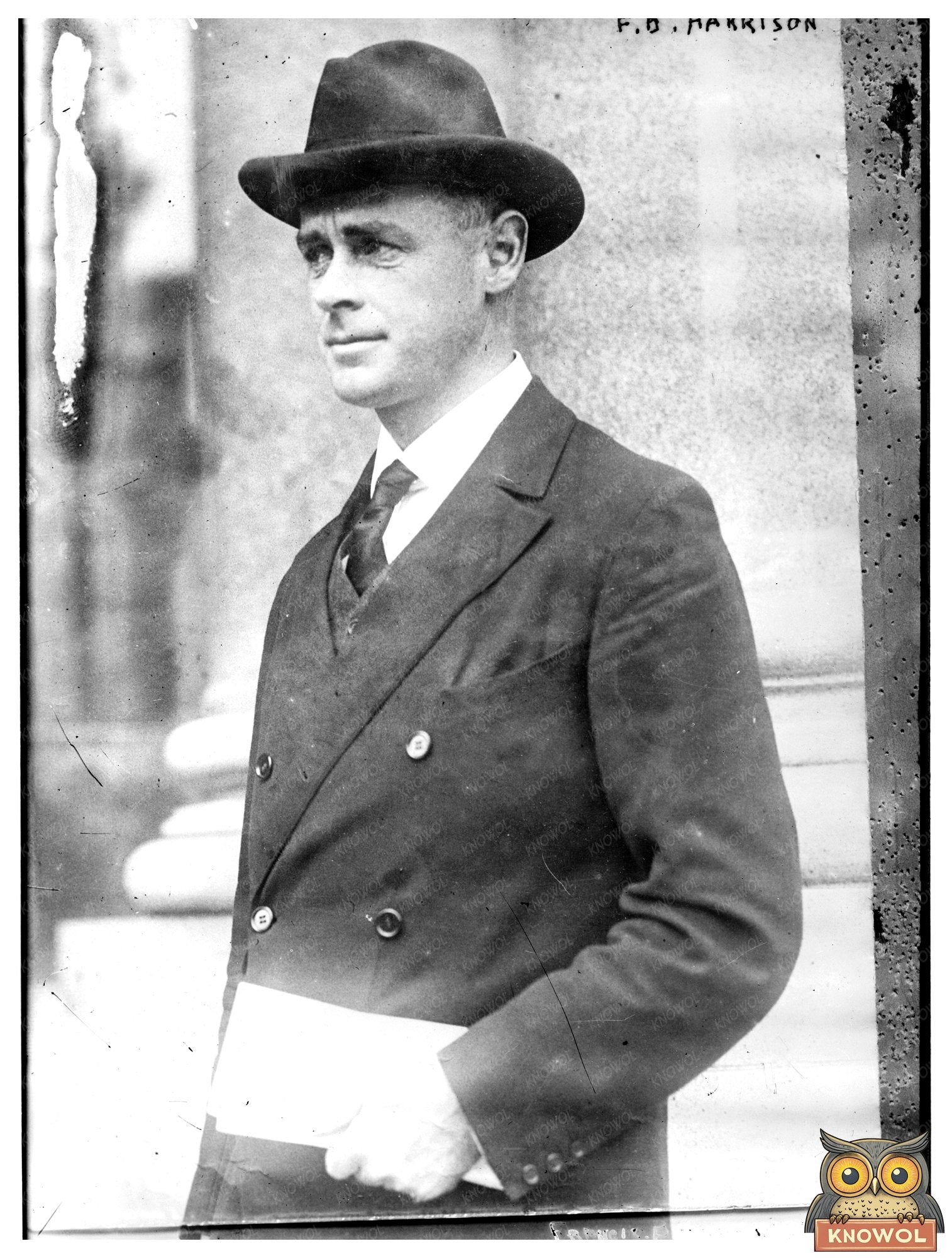 Early 20th Century Portrait of a Historical Leader