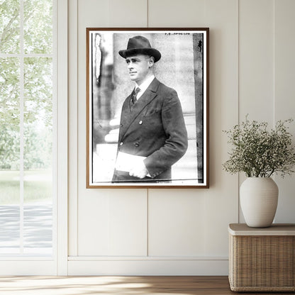 Early 20th Century Portrait of a Historical Leader