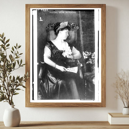 Elegant Portrait of Princess Henry, 1914