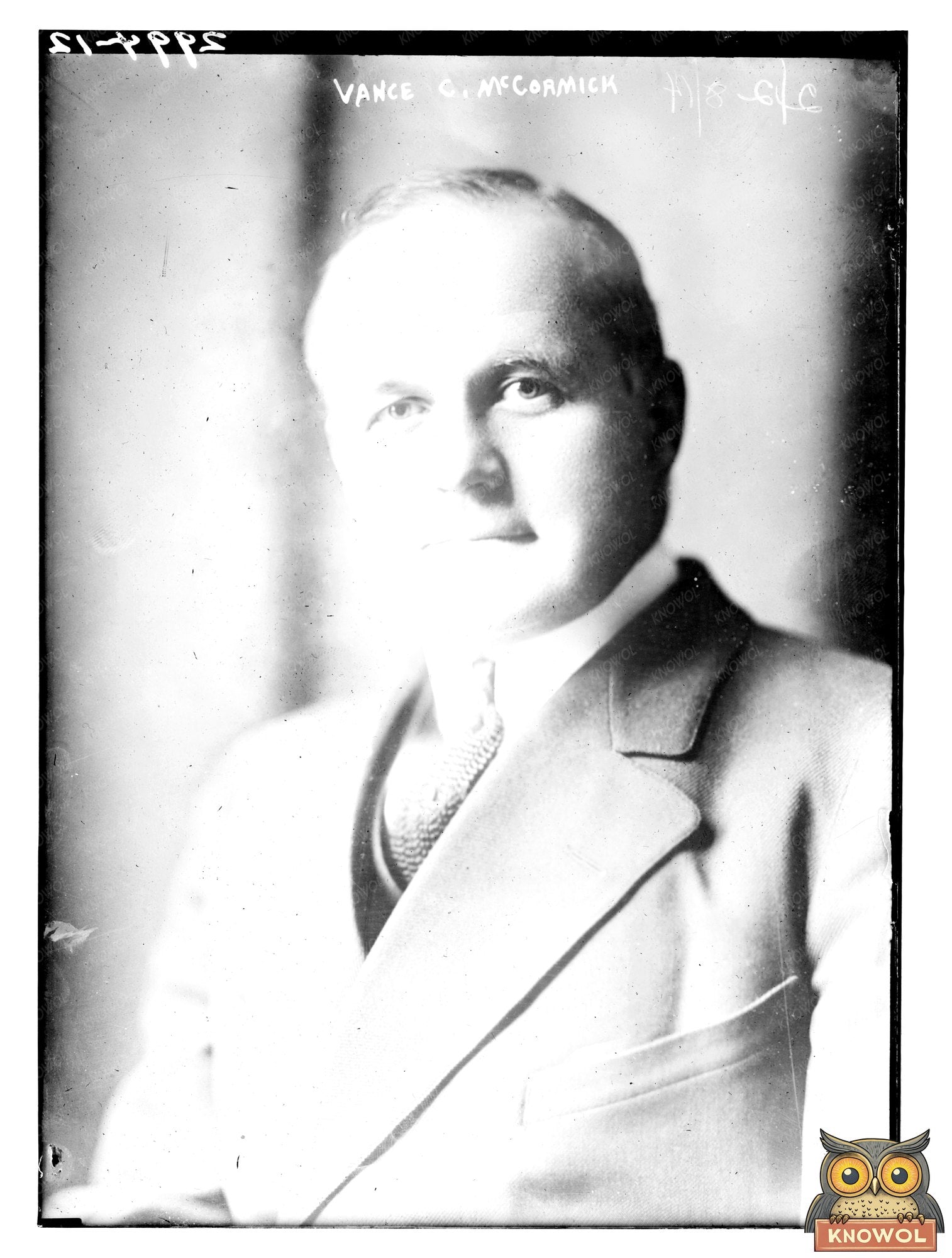 Early 20th Century Politician Portrait - c. 1910-1915