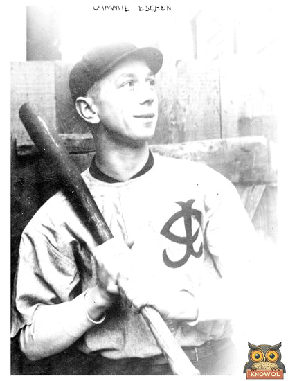 1914 Vintage Minor League Baseball Star Portrait