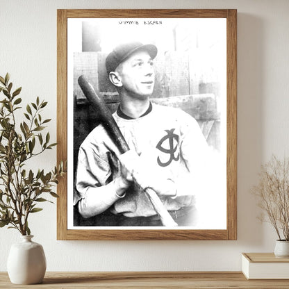 1914 Vintage Minor League Baseball Star Portrait