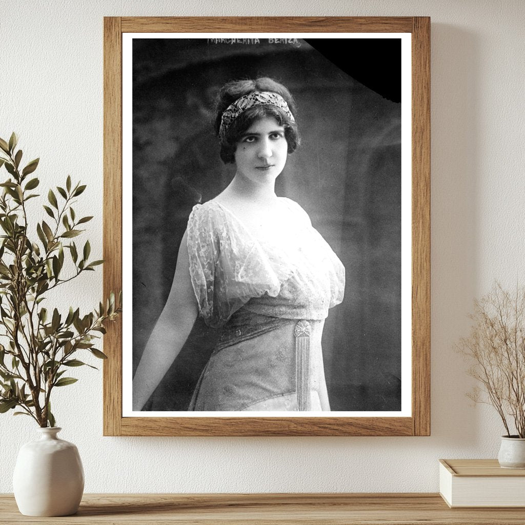 1914 Portrait of a Remarkable Woman in Time