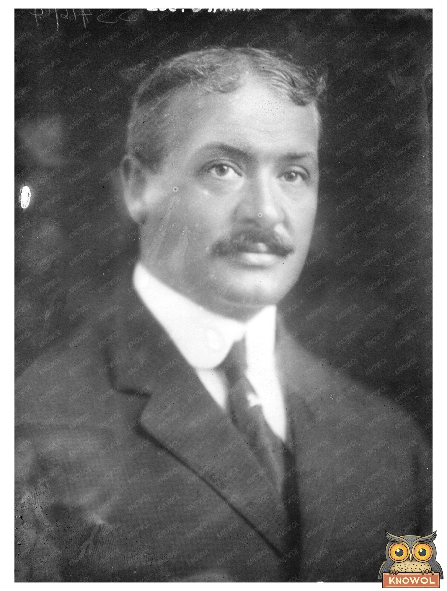 Historic Portrait of Influential Banker, 1914