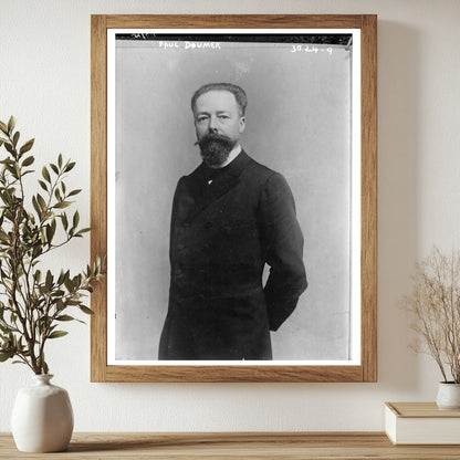 1925 Portrait of Paul Doumer: French Presidential Era