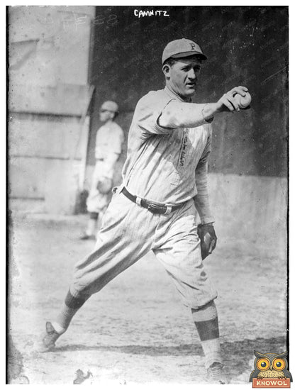 1914 Portrait of Howie Camnitz: Pittsburgh Baseball Star