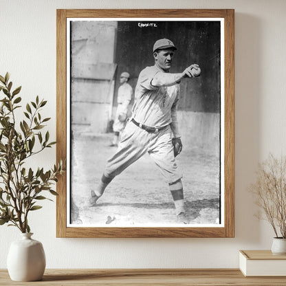 1914 Portrait of Howie Camnitz: Pittsburgh Baseball Star