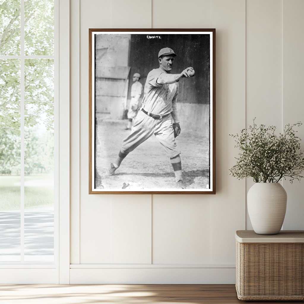1914 Portrait of Howie Camnitz: Pittsburgh Baseball Star