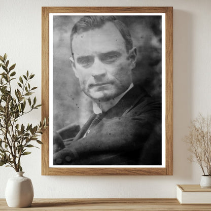Historic Portrait of Early 20th Century Leader
