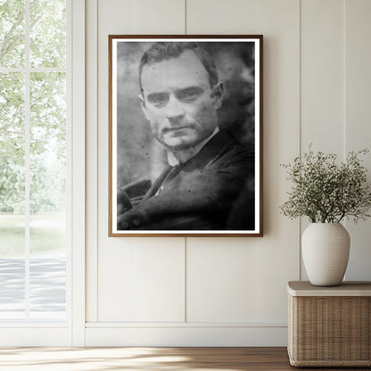 Historic Portrait of Early 20th Century Leader