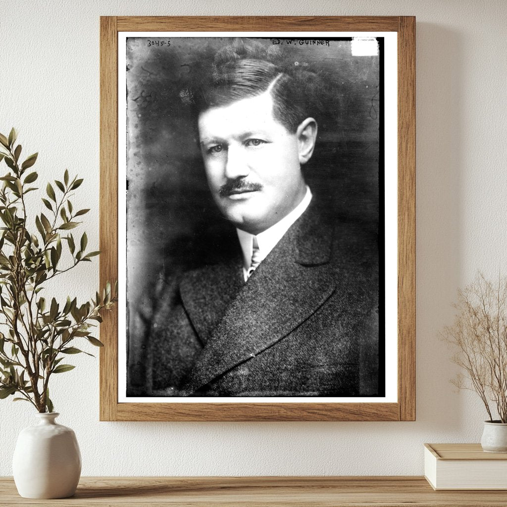 Vintage Portrait of a Timeless Gentleman, Circa 1910